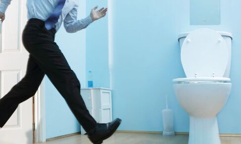 Prostatitis manifests itself by frequent urination