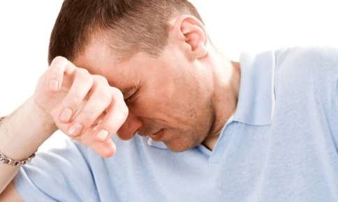 Stress can provoke prostatitis in a man